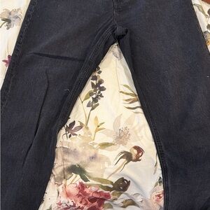 GAP Cheeky Straight Sky High Black Denim Jeans